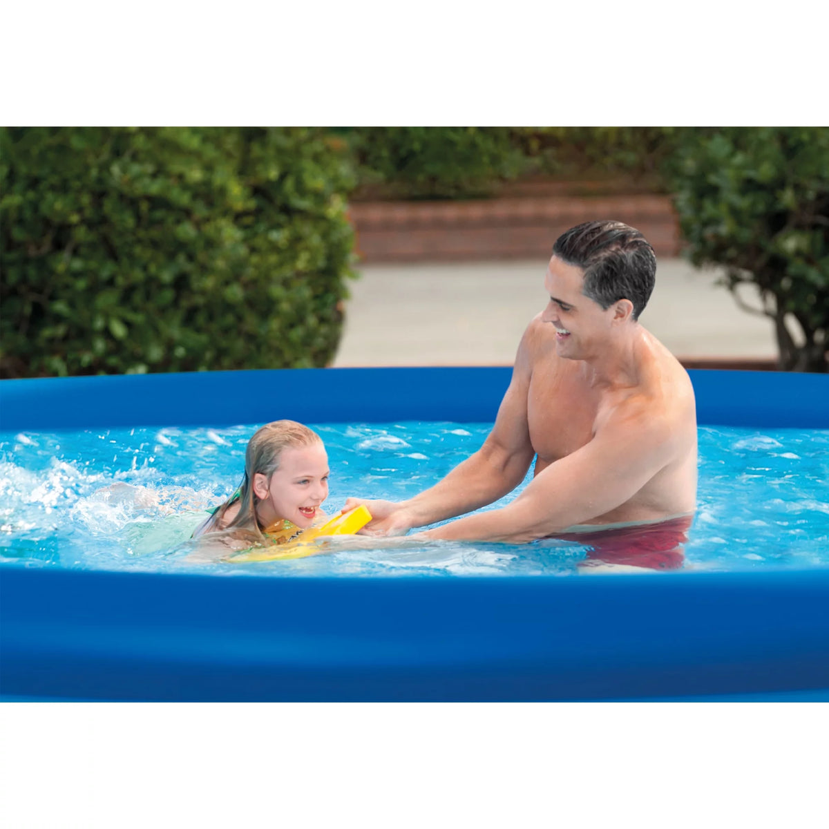 15ft x 33in Inflatable Swimming Pool with Filter Pump G557