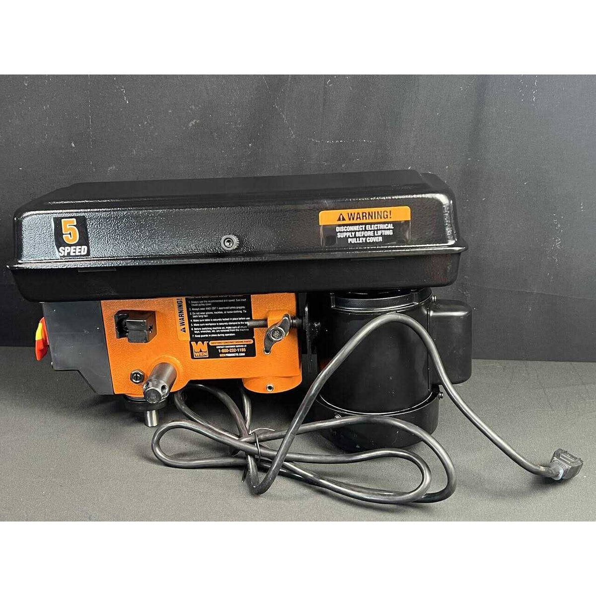 2.3-Amp 8-Inch 5-Speed Benchtop Drill Press E436