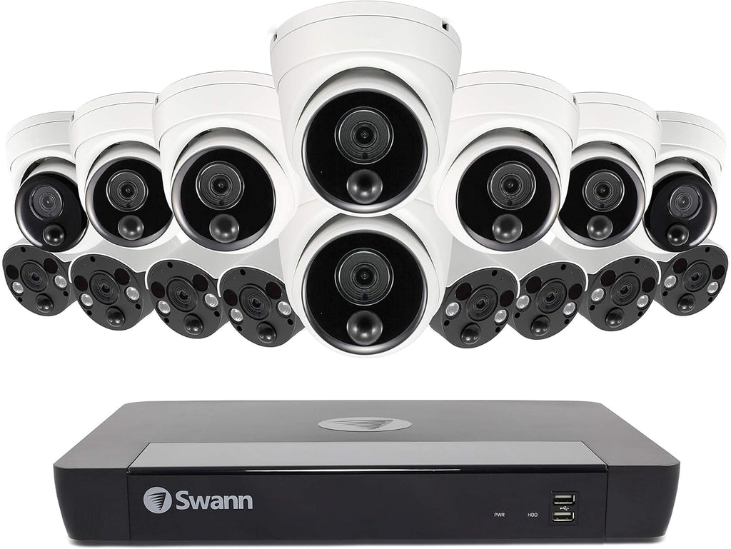 4K Ultra HD PIR Bullet Security Camera & Spotlight X2247