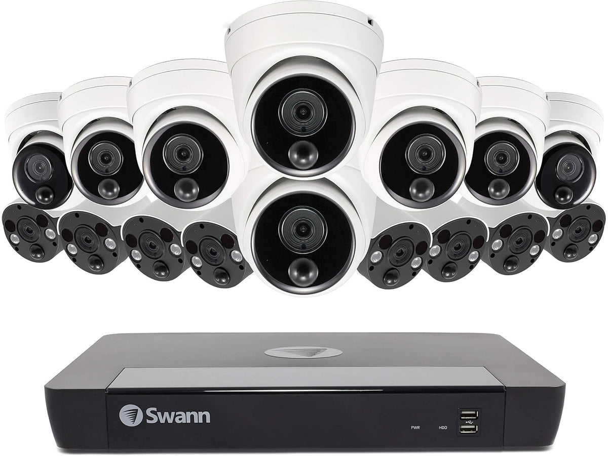 4K Ultra HD PIR Bullet Security Camera & Spotlight X2247