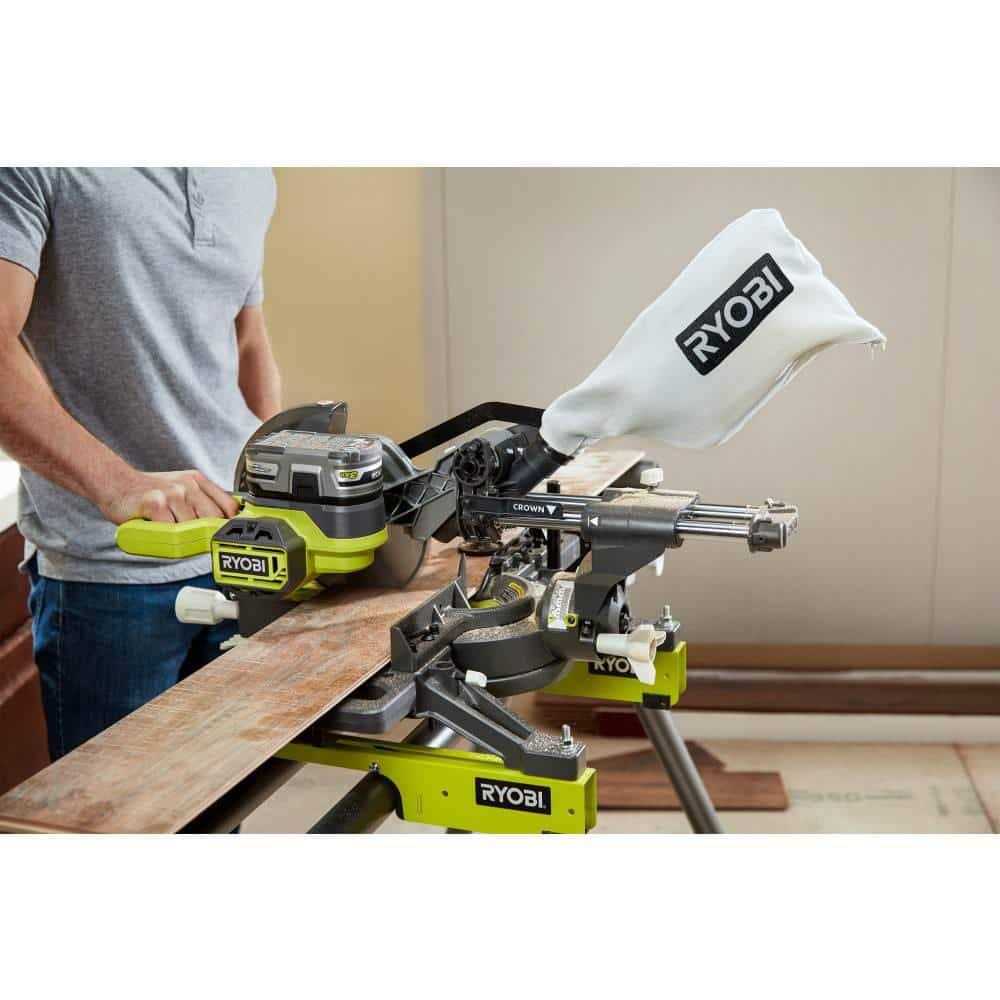 Cordless 7-1/4 in. Sliding Compound Miter Saw X87817