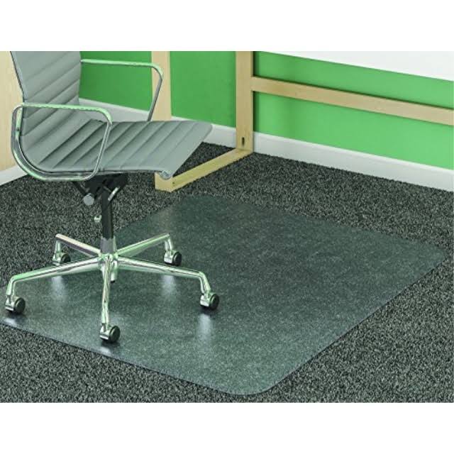 Clear Chair Mat for Medium Pile Carpet 46 x 60 U3566