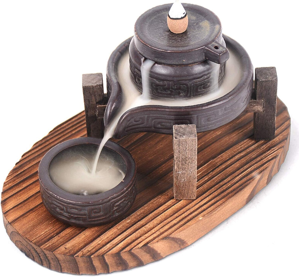 Handmade Ceramic Backflow Incense Burner C864635