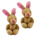Mini Joint Bear/Rabbit Plush Dollhouse Decor Stuffed Toys K2982
