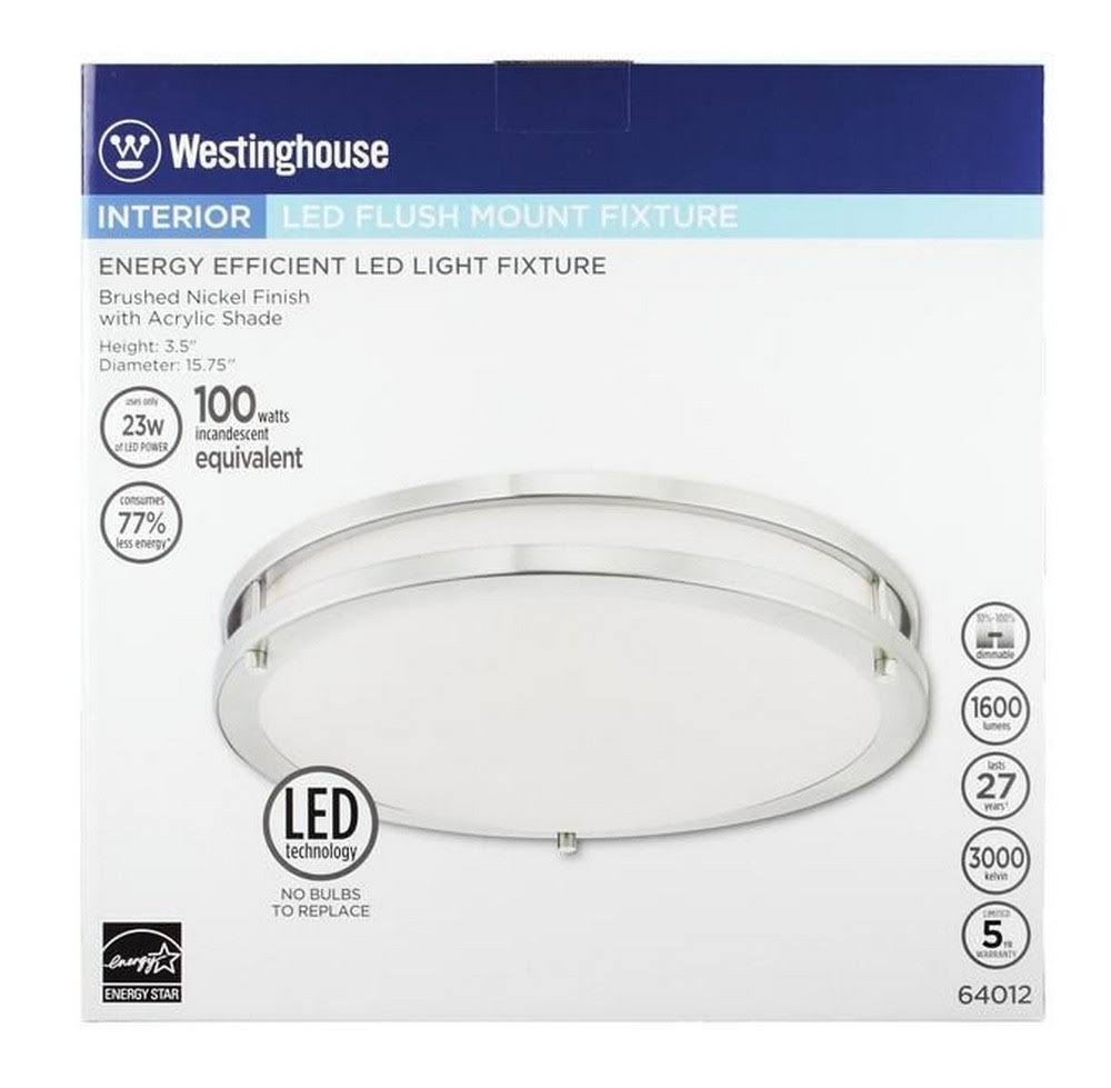 15.75 inch LED Flush Fixture J4297