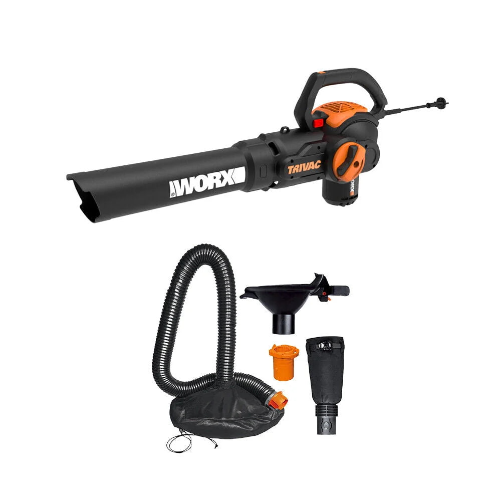 12 Amp 3-in-1 Electric Leaf Blower Mulcher Vac M6525