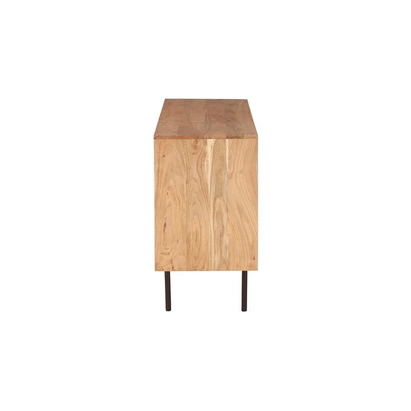 Solid Acacia Wood Sideboard S193902