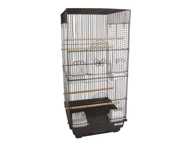 Black Tall Villa Bird Cage G902617