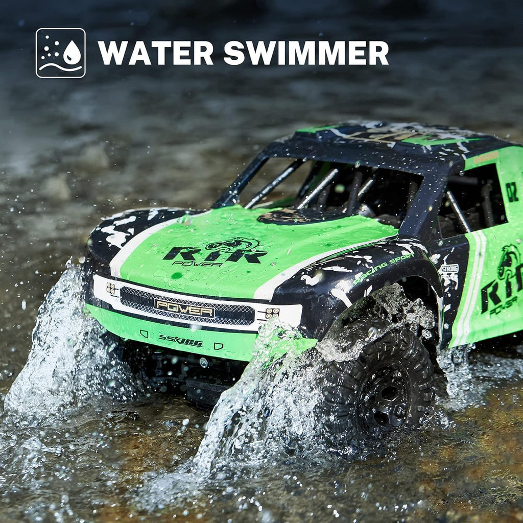 2.4 GHz Waterproof 4WD RC Monster Truck with 2 Rechargeable Batteries C6920