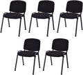 5 PCS Ergonomic Stackable Office Chairs Set D68345