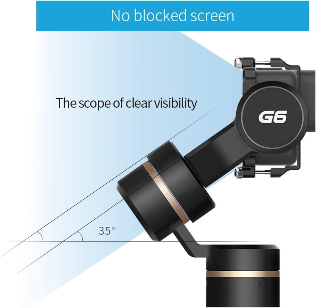 3-Axis Gimbal Stabilizer Telescoping Handheld for Action Camera with Mini Tripod J88622