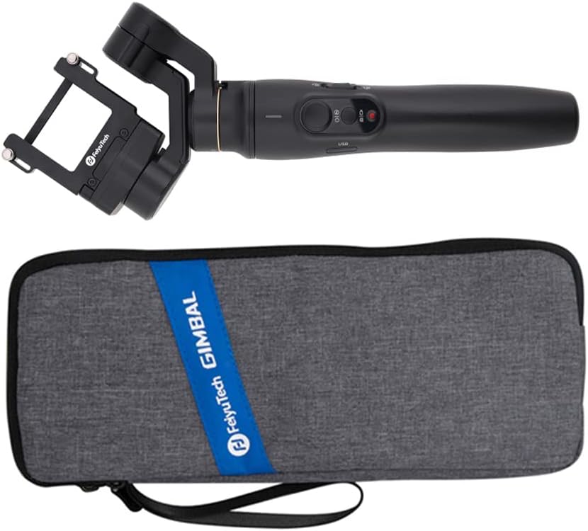3-Axis Gimbal Stabilizer Telescoping Handheld for Action Camera with Mini Tripod J88622