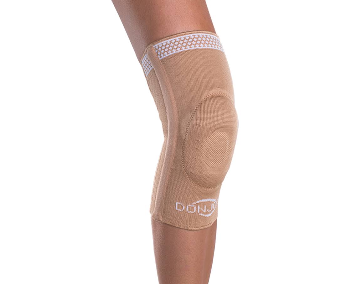 Beige XX-Large Elastic Knee Sleeve Q20603