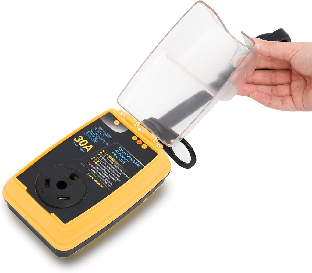 30 Amp RV Surge Protector with Waterproof Cover H52198