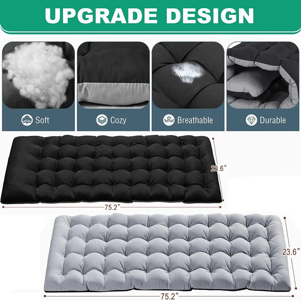 Folding Camping Cot with Pillow W23518