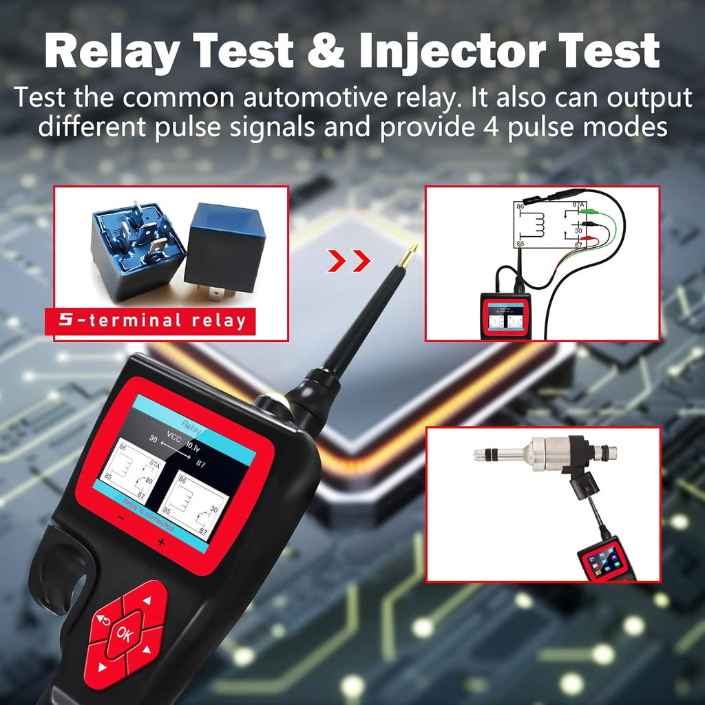 Circuit Tester 12V 24V Automotive Digital Multimeter Oscilloscope P818