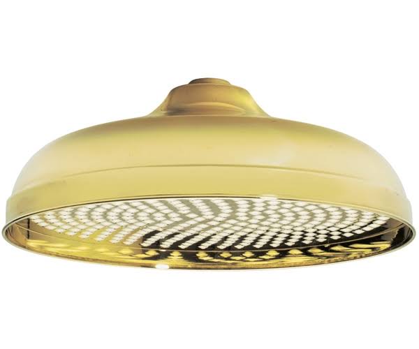 12x22 Shower Rose - Polished Brass W59273