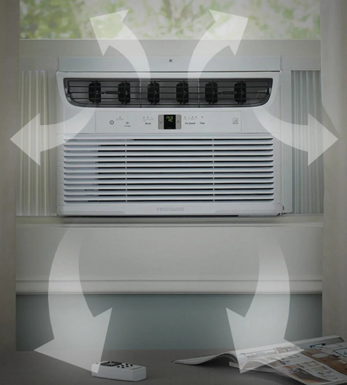 6,000 BTU Window Air Conditioner with Wi-Fi U1072