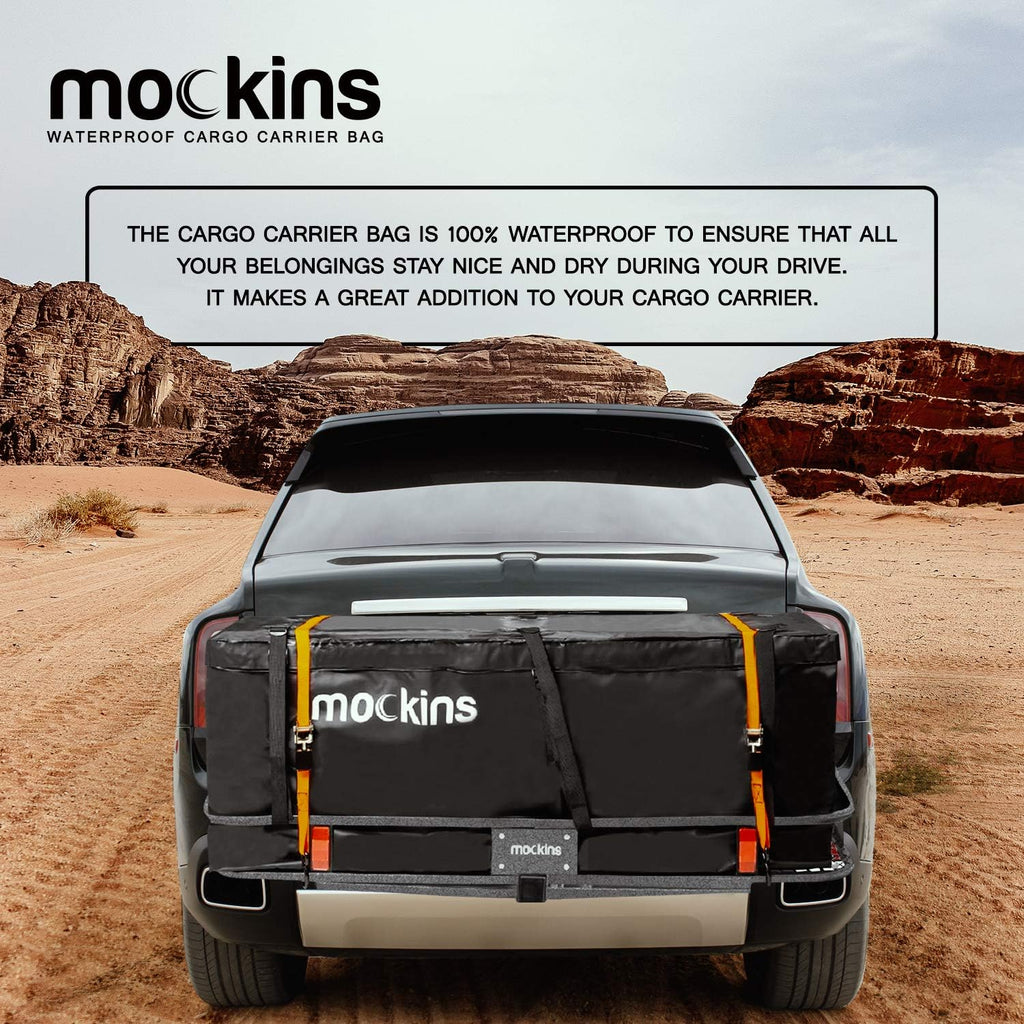 25 Cu Ft Waterproof Cargo Bag for Hitch Carrier with Straps E60828