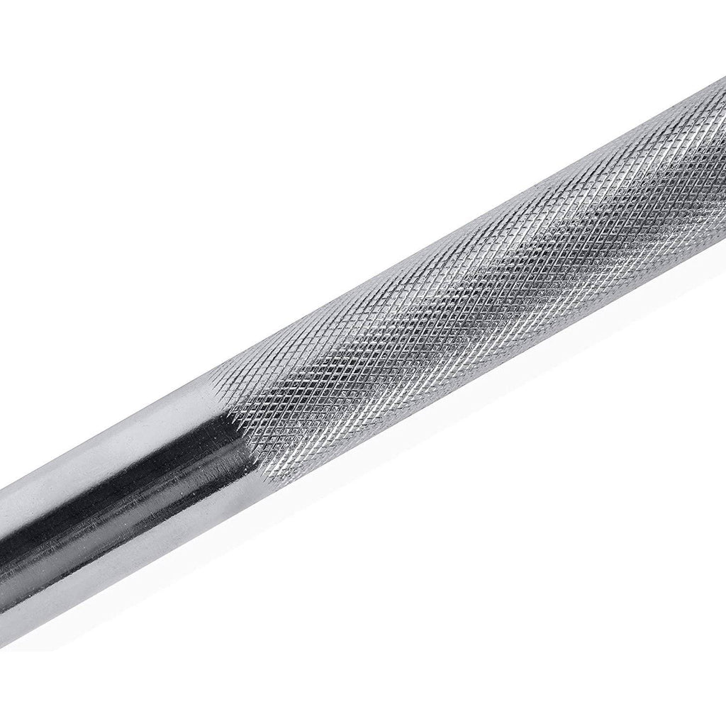 6-Foot Solid Olympic Bar Chrome 2-inch M1969