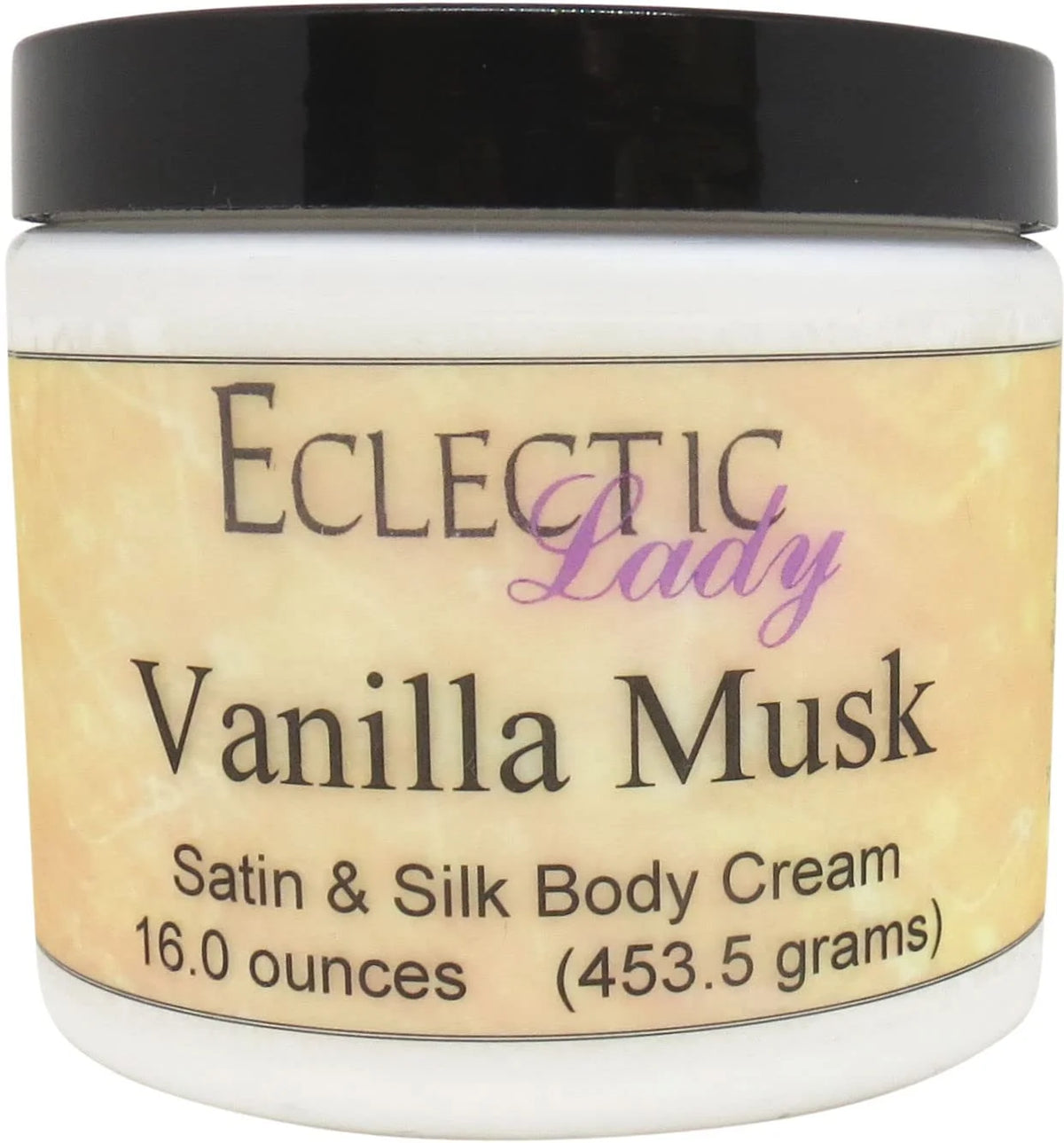 Vanilla Musk Silk 16 Oz Shea Butter Body Cream L224