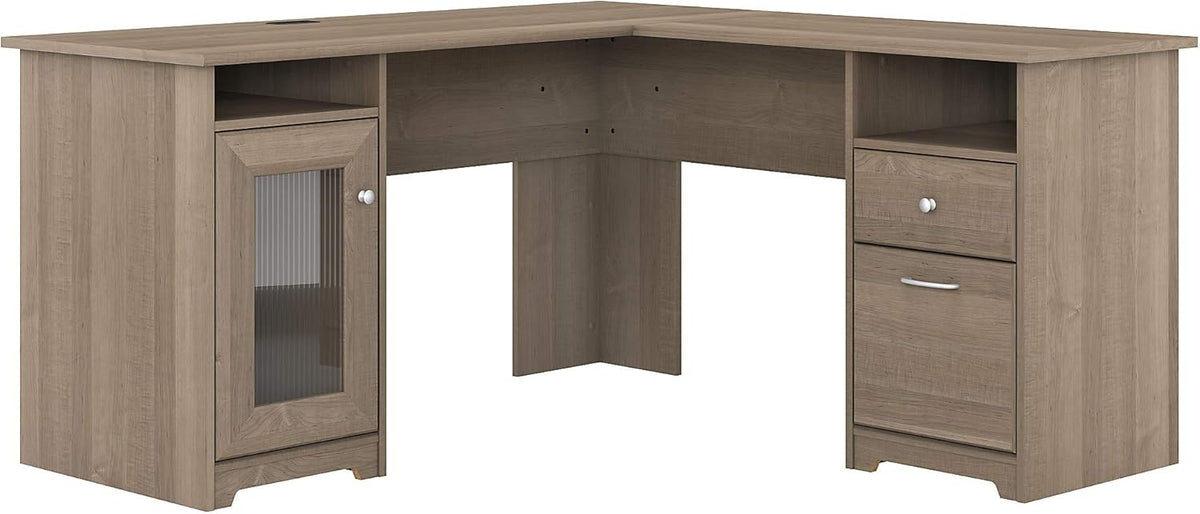 White L Shaped Computer Desk O64487