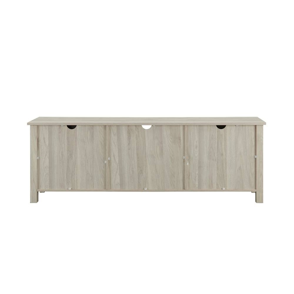 Birch Glass Door TV Console O743