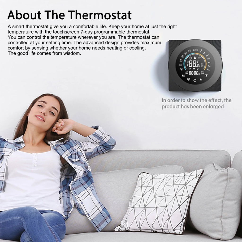 Electric Heating Digital Controller with Large LCD Display N384