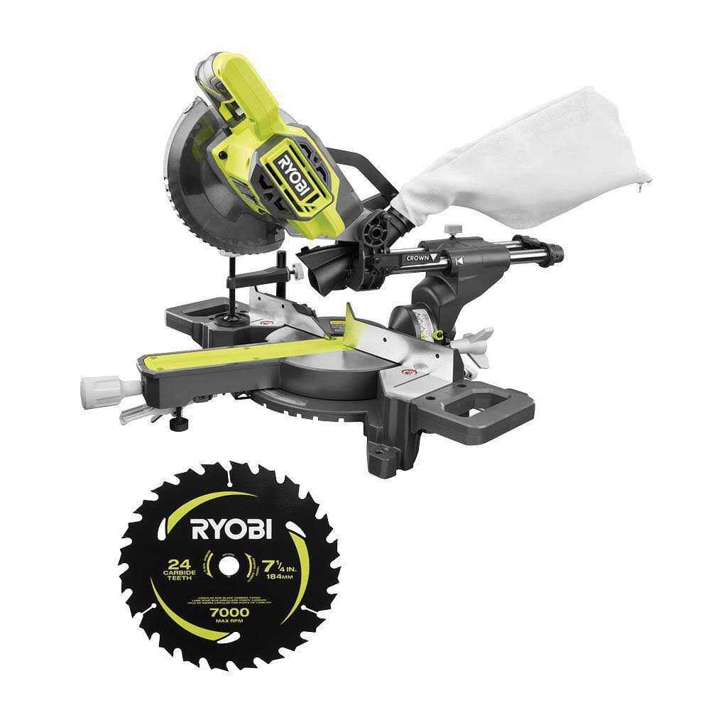 Cordless 7-1/4 in. Sliding Compound Miter Saw X87817