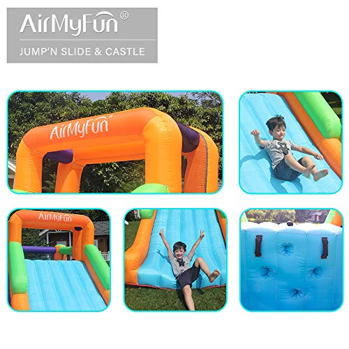 Bounce House with Slide Inflatable Bouncy Castle Q96322