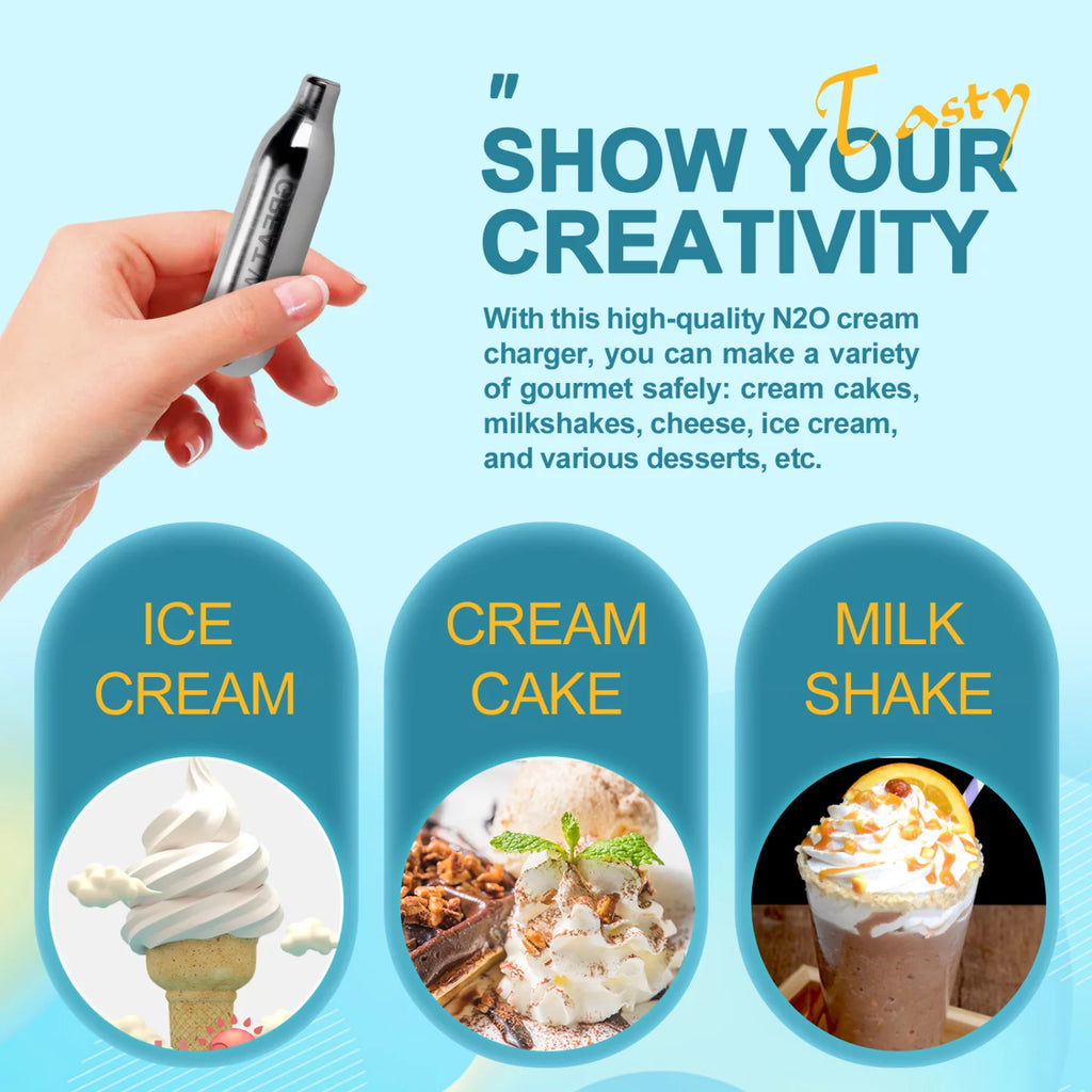 50 Pcs Whipped Cream Chargers V607083