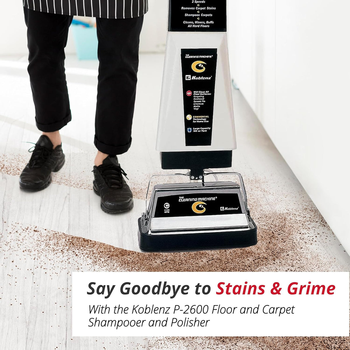 Commercial Floor and Carpet Shampoo Polisher D5646