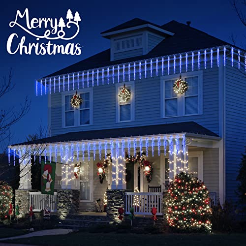Blue 30ft 30 Tube 720 LED Meteor Shower Icicle Lights R515530