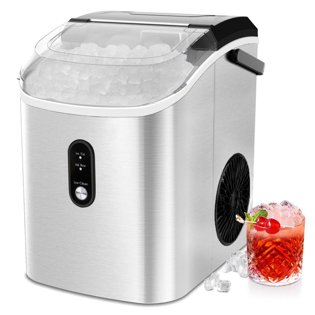 33lbs Countertop Nugget Ice Maker with Scoop S79396