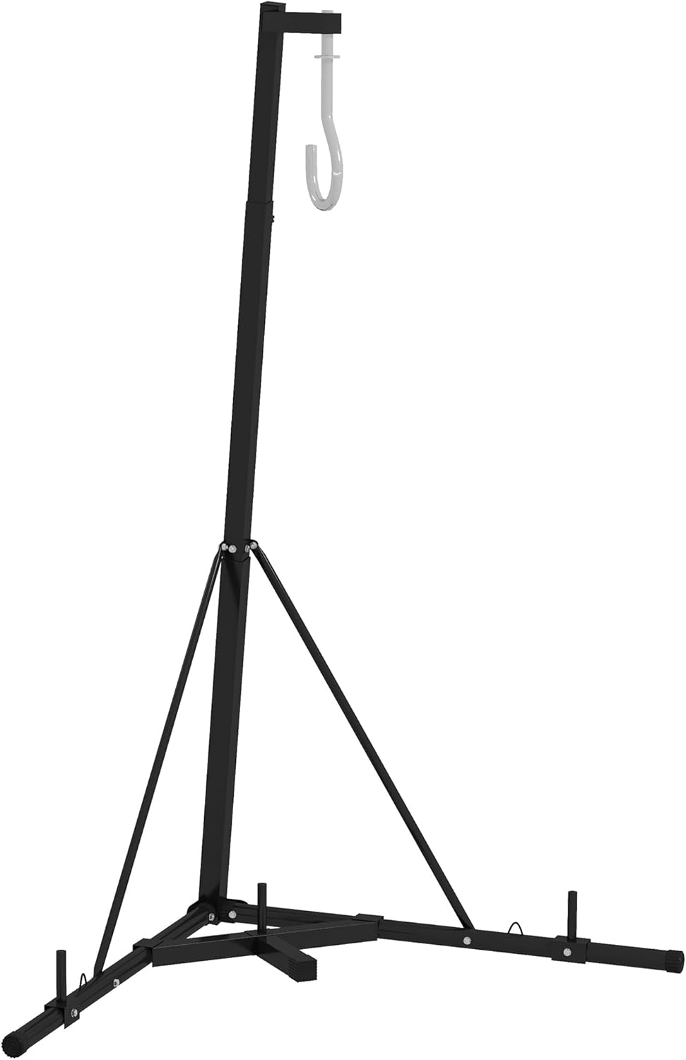 Height Adjustable Heavy Bag Stand with Weighted Base Z664269