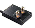 Mini Phono Stage RIAA mm Turntable Preamp & HiFi Tube Pre-Amplifier (Black) Q4053