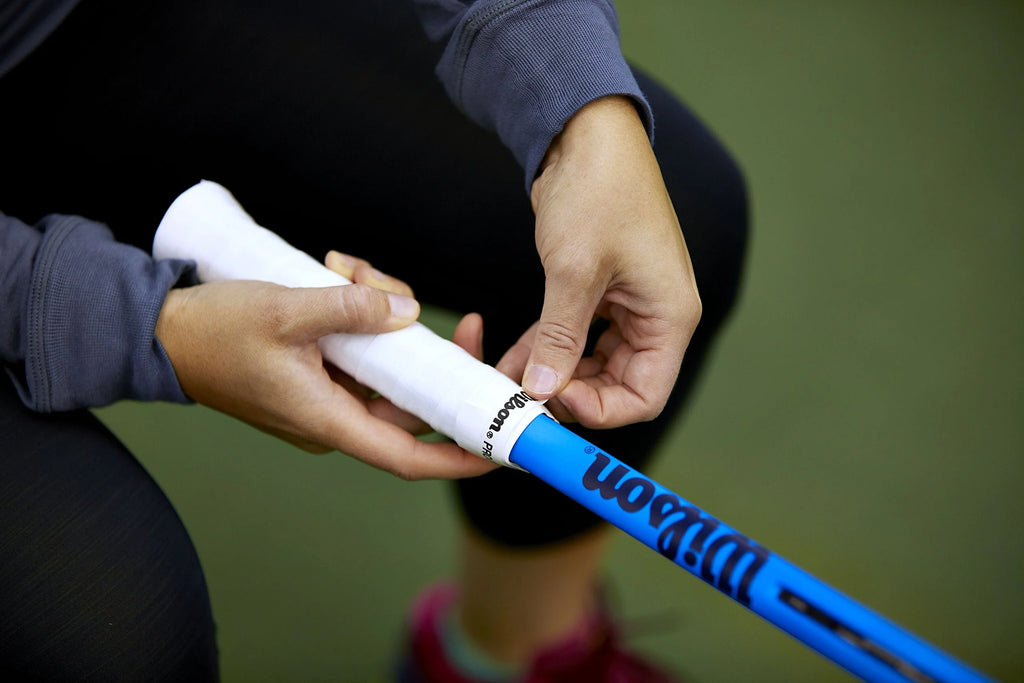 White Tennis Racket Overgrip - 12 Pack B9230