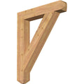Traditional Craftsman Smooth Bracket, Western Red Cedar P238402