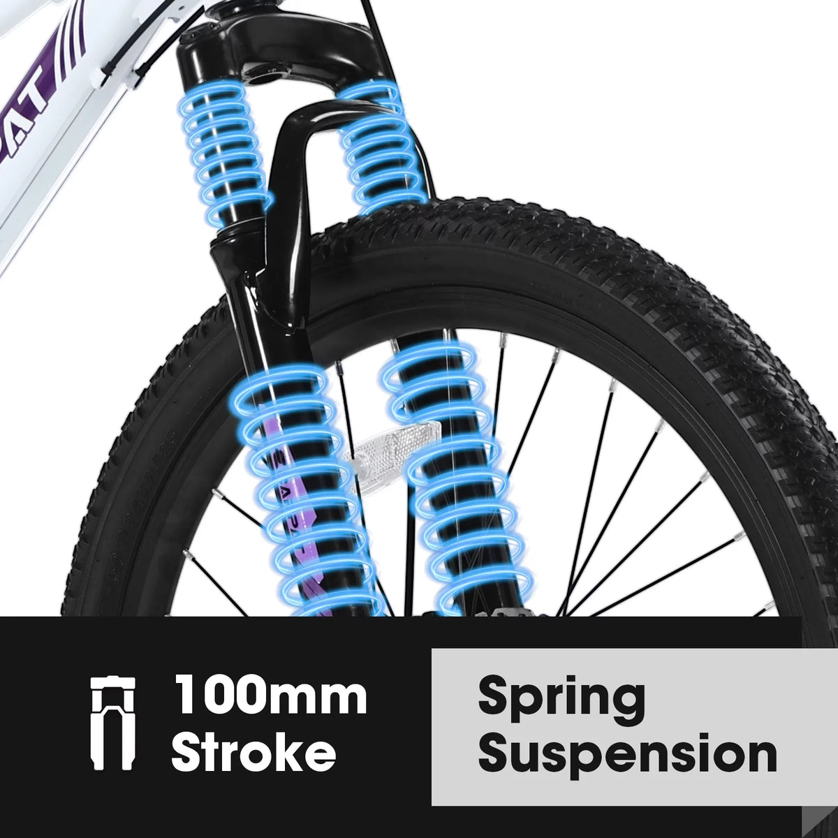 24 inch Kids Mountain Bike with Disc Brakes & 21 Speed E494