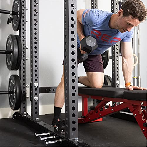 Rubber Hex Dumbbell Set with Rack Z2759
