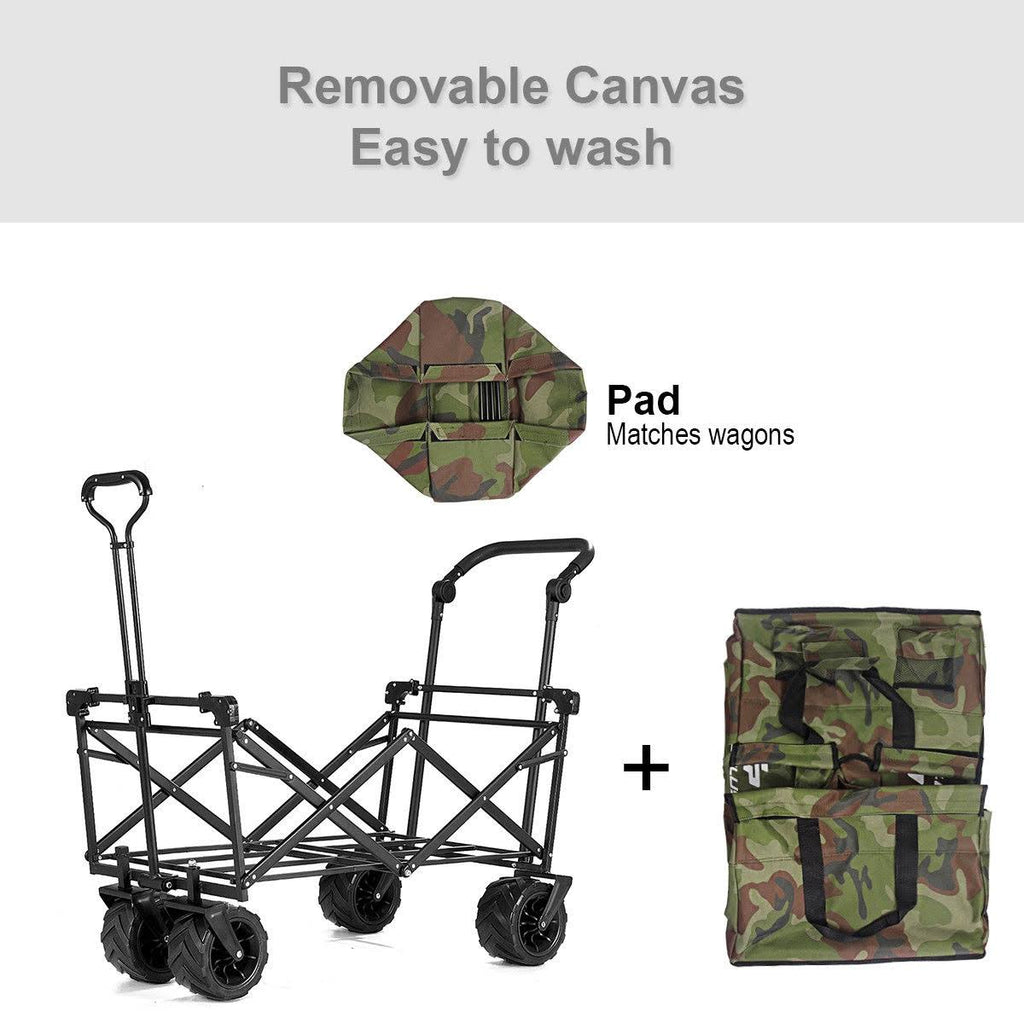 Collapsible Folding Wagon Cart with Canopy D303