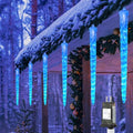 Blue 30ft 30 Tube 720 LED Meteor Shower Icicle Lights R515530