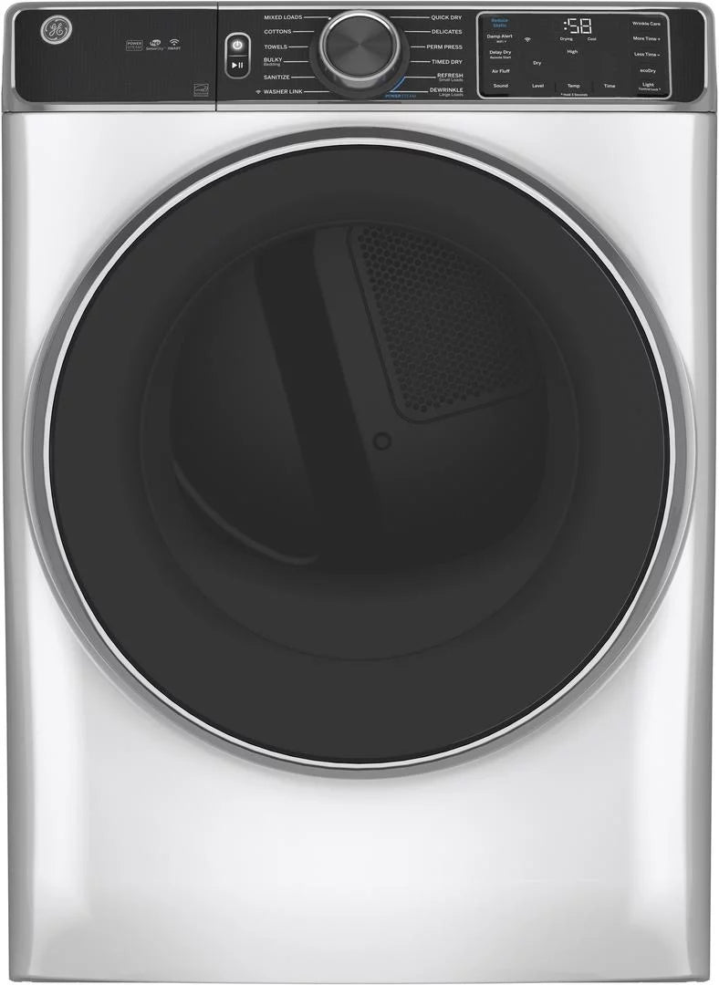 28" Wide 7.8 Cu Ft. Electric Dryer White C1855