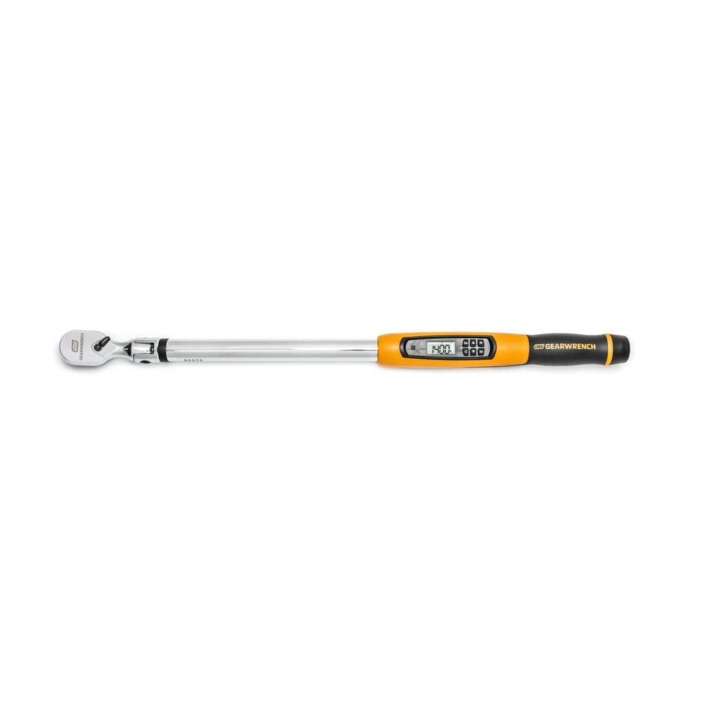 1/2" Flex Head Electronic Torque Wrench with Angle 25-250 ft/lbs. H76101
