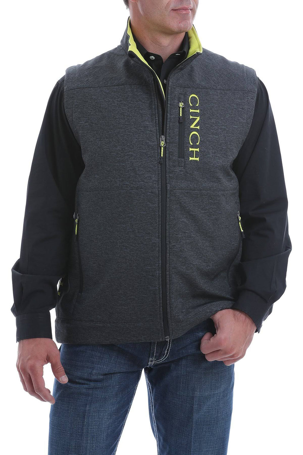 Charcoal Grey Bonded Vest B83892