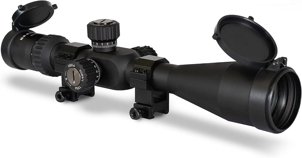 4-16x50 First Focal Plane Rifle Scope with Illuminated MOA Reticle Y3698
