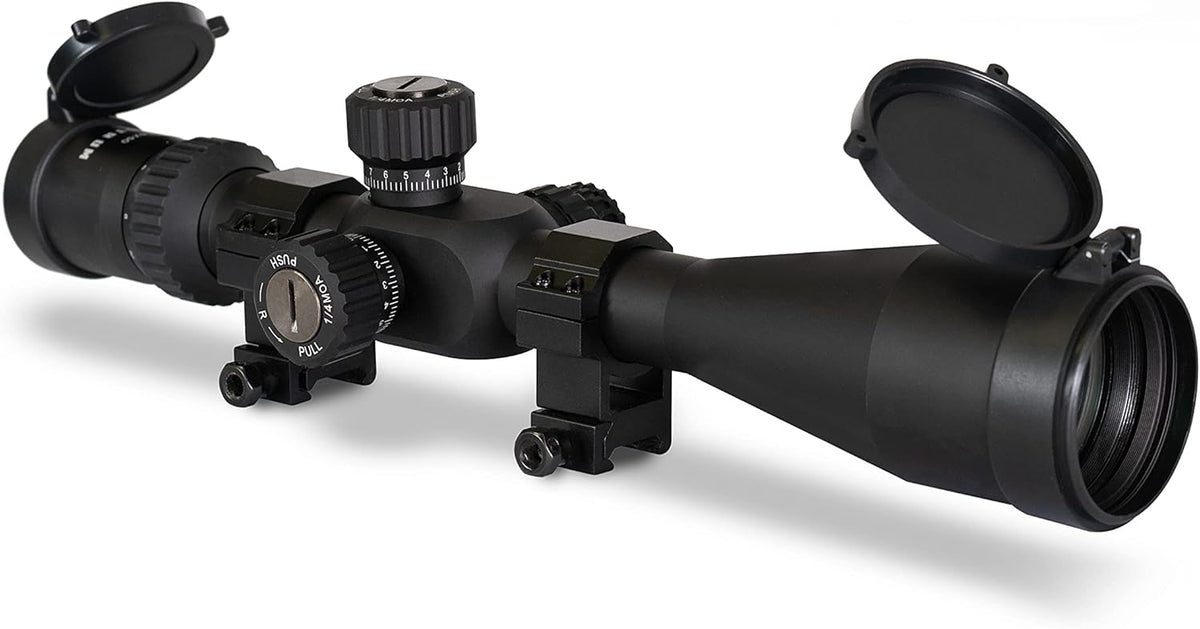4-16x50 First Focal Plane Rifle Scope with Illuminated MOA Reticle Y3698