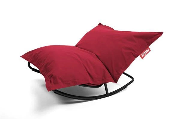 Silver Grey Bean Bag Rocking Chair H4941