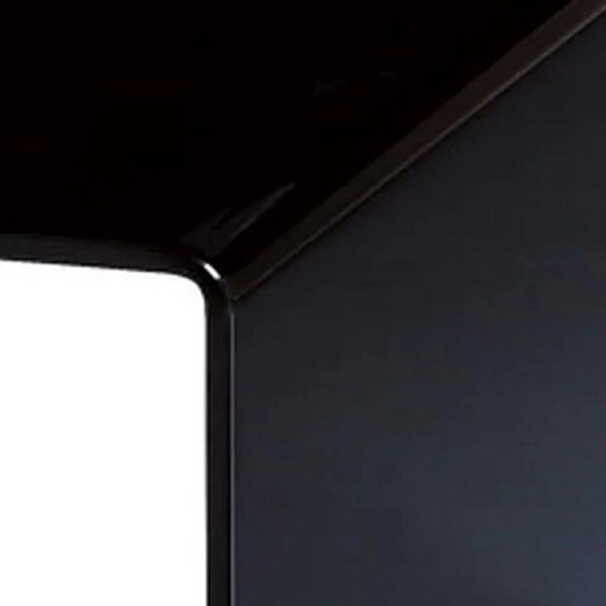 Black Tempered Glass Coffee Table X648473