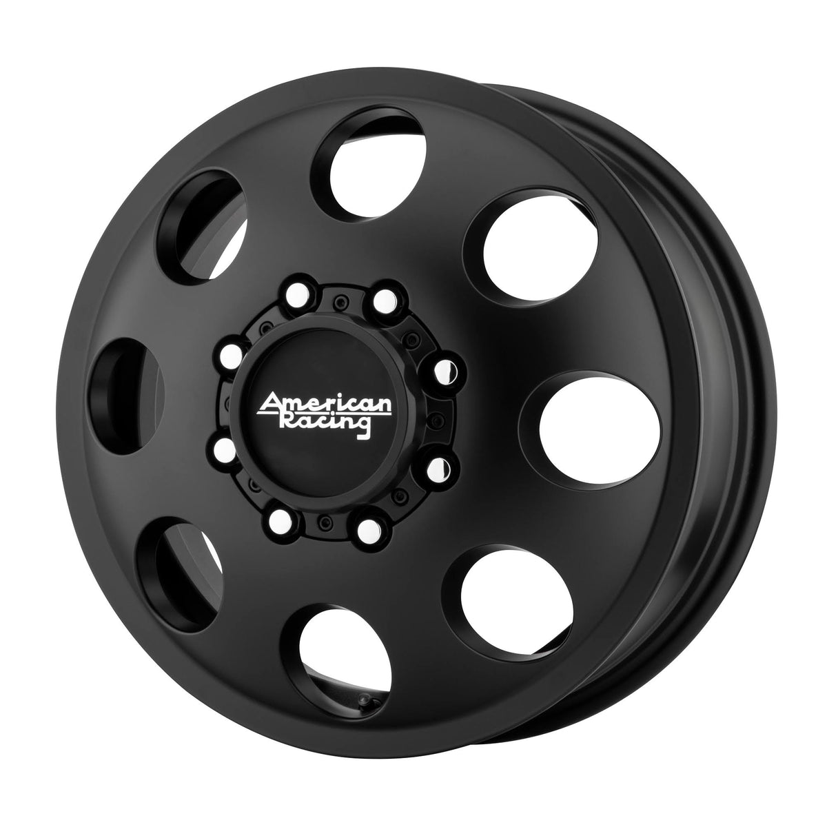 Satin Black 17x6.5 8x210 Dually Wheel M130